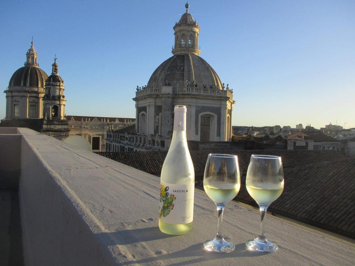 Апартаменты La Terrazza Di Sant'Agata Катания Экстерьер фото
